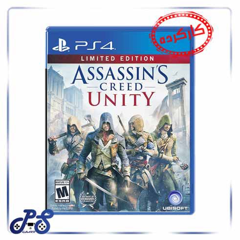 <span style="background-color: rgb(255, 255, 255);">Assassin's Creed Unity PS4</span>&nbsp;کارکرده